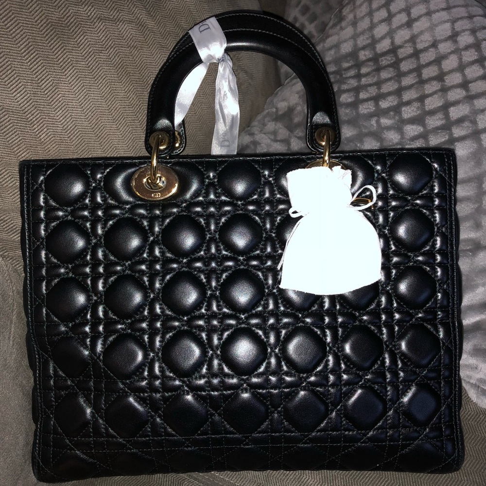 Large lady Dior handbag